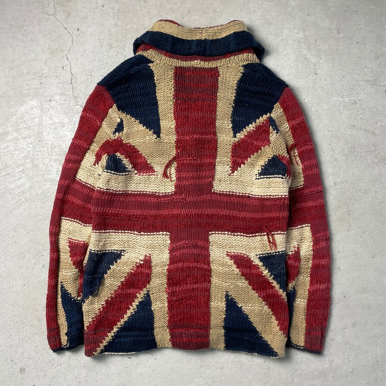 ハンドニットカーディガン England vintage