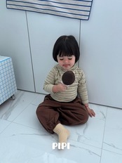 【取寄】PIPI  ハリボフードTシャツ｜秋服｜韓国子供服｜26/AT