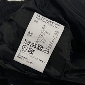 BEAMS BOY ビームスボーイ ウール混 ウエストゴム カジュアル パンツ W73/ブラック レディース