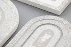 しろこまタオ "w-p-03-04 ‘23 09 18" SHIROKOMA Tao/woodcut papercutting embossing(オリジナルフレーム入り) thumbnail 4