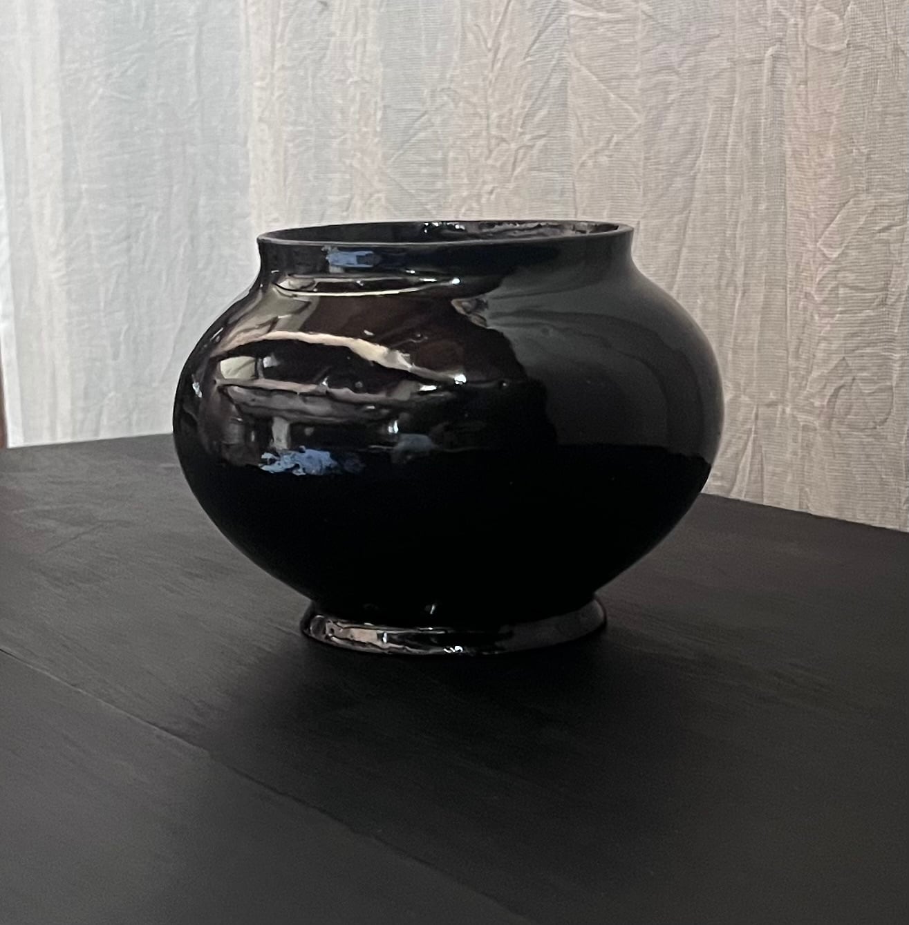 三浦ナオコ Naoko Miura 艶黒小壺 no.56