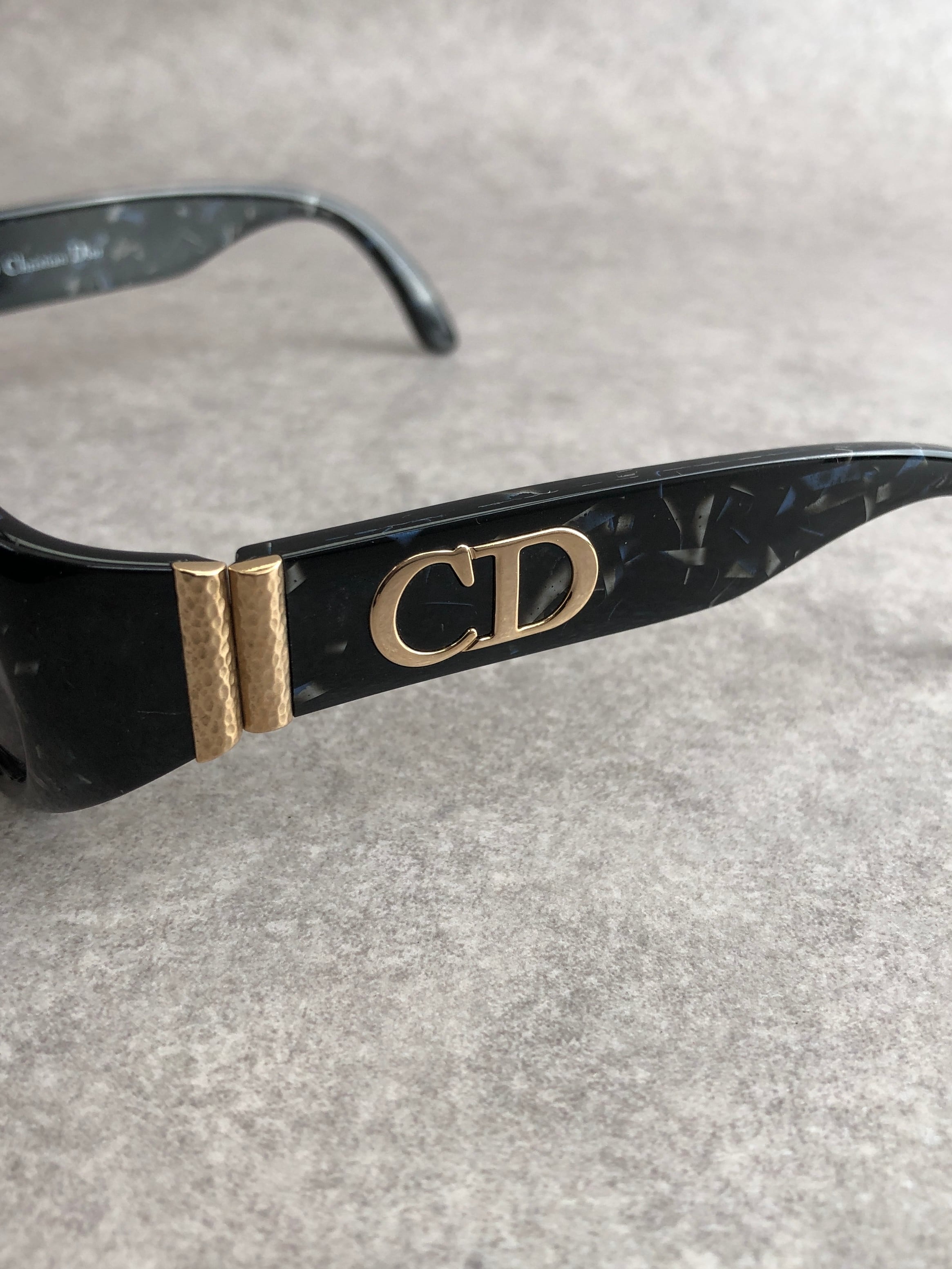 Christian Dior クリスチャン ディオール サングラス ブラック CDロゴ
