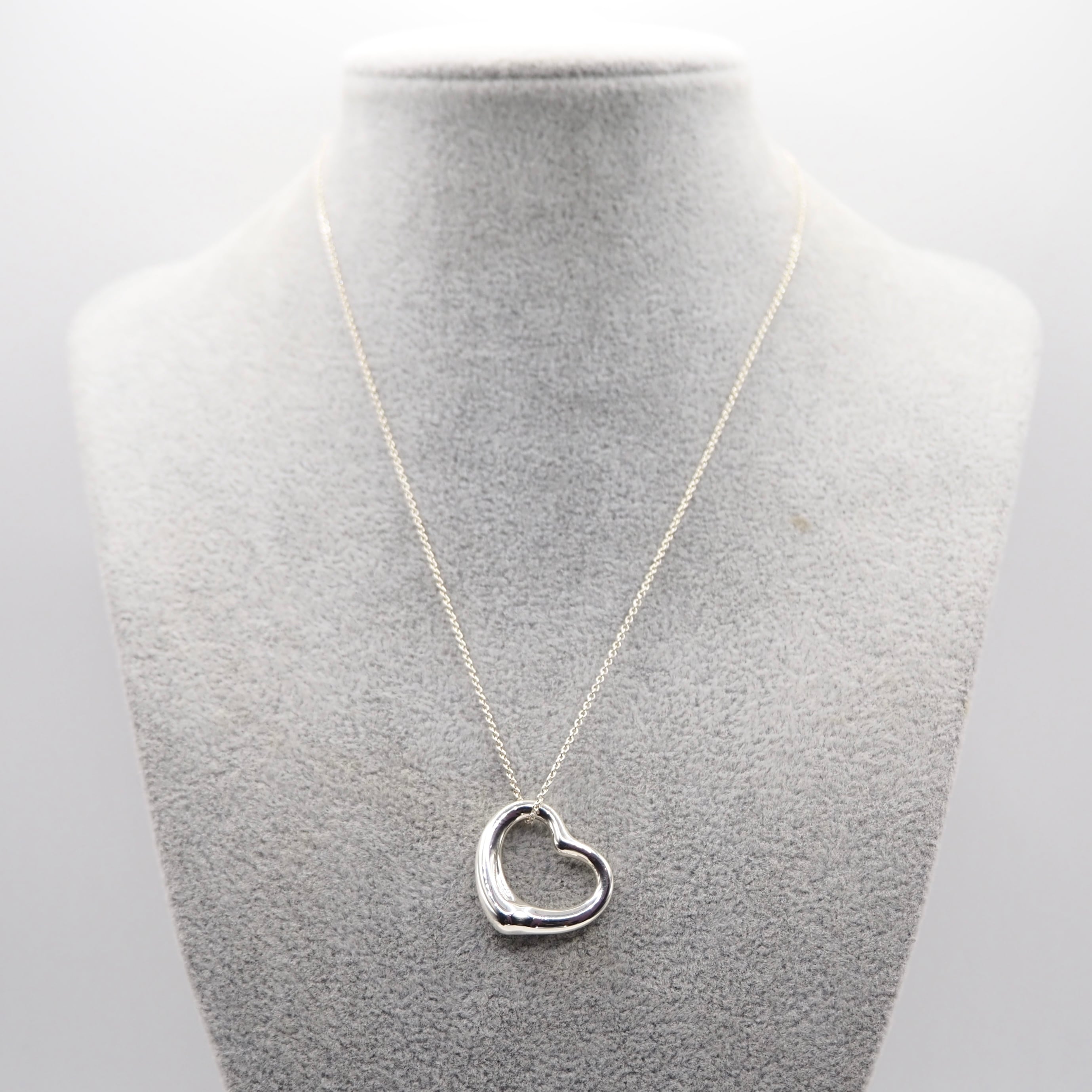 Tiffany&Co. オープンハート ネックレス シルバー925 ティファニー