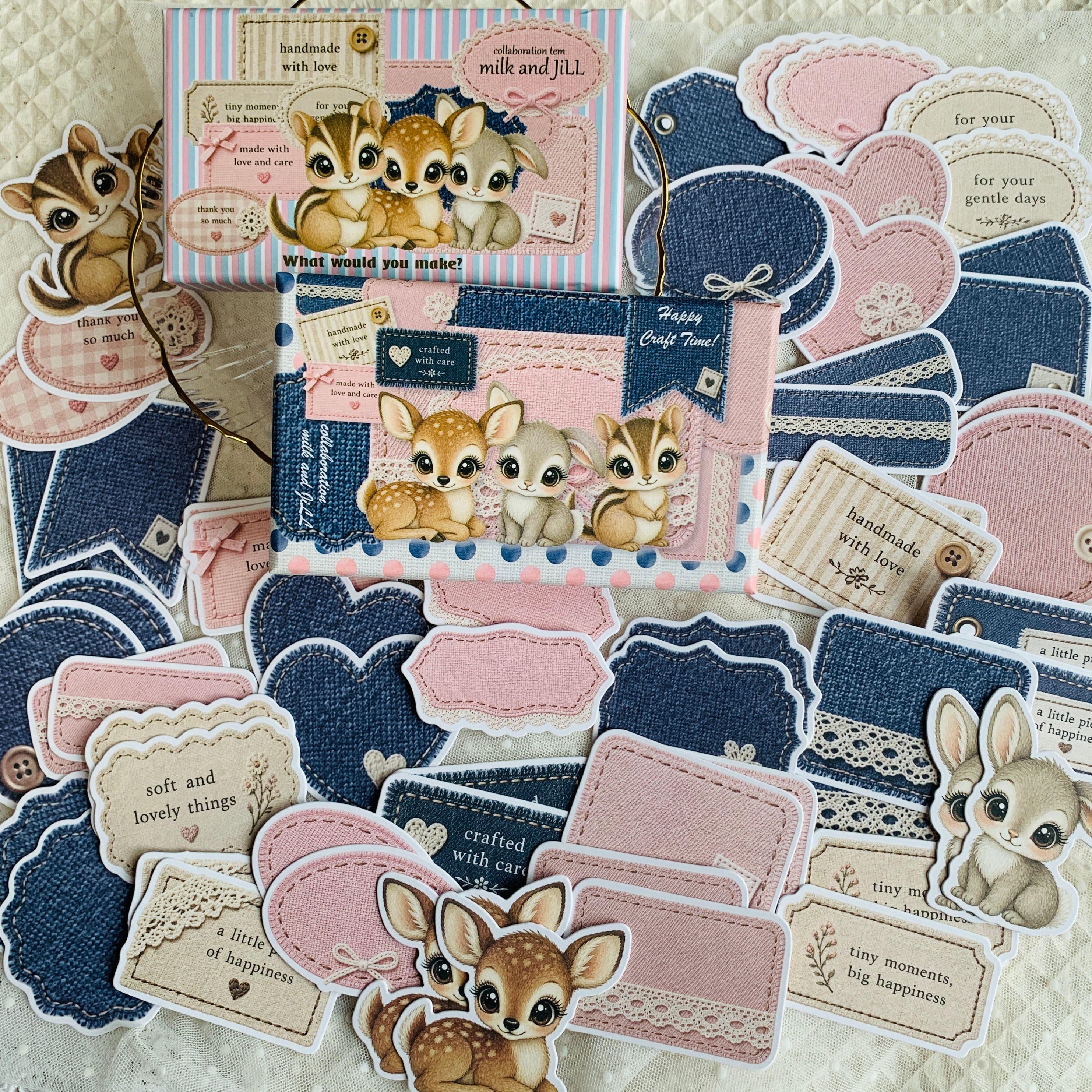 unichoco x jiLL】メモセット 2nd anniversary | JiLL papercraft