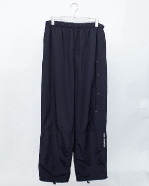 "NEW BALANCE" baggy silhouette nylon trousers