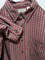90's L.L.Bean Flannel Shirt Made in USA【XL】