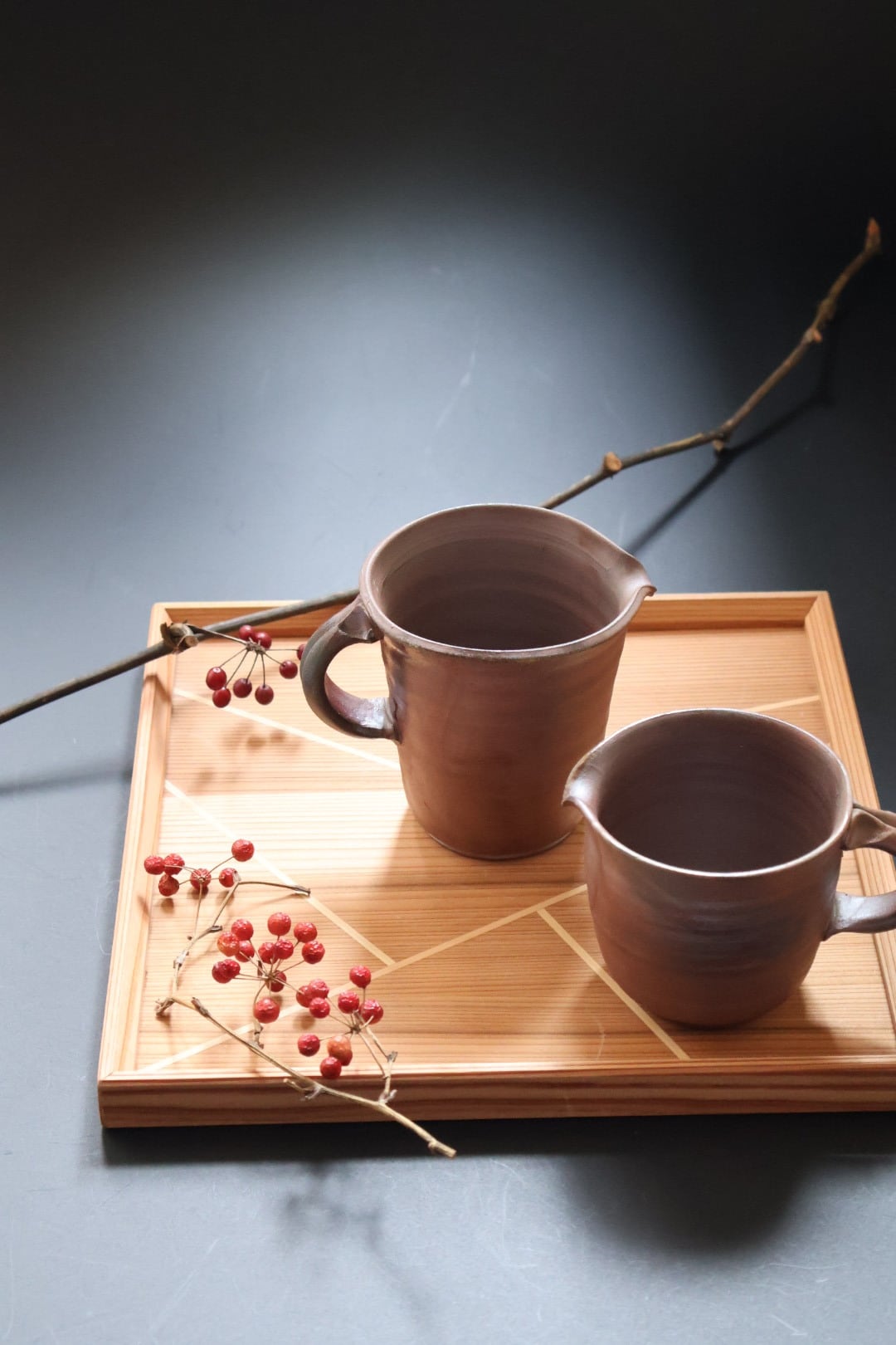 寄木細工 盆（氷組）｜Yosegi-zaiku Tray – Koorigumi (Ice-Break