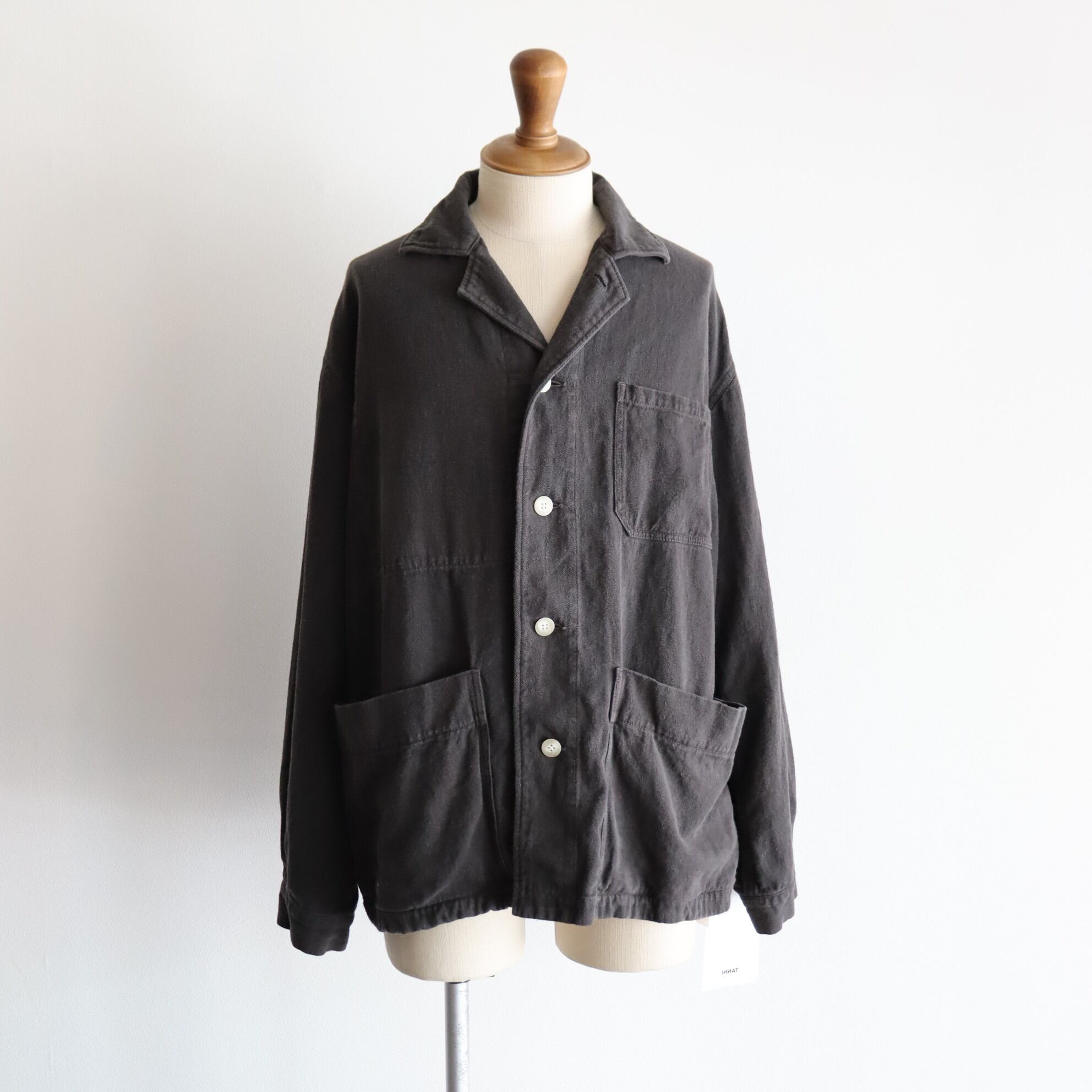 ジャケット・アウター whatisthere linen cotton coverall jaket INNAT 