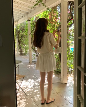 (予約) ounce / Majo ribbon shorts / 2color