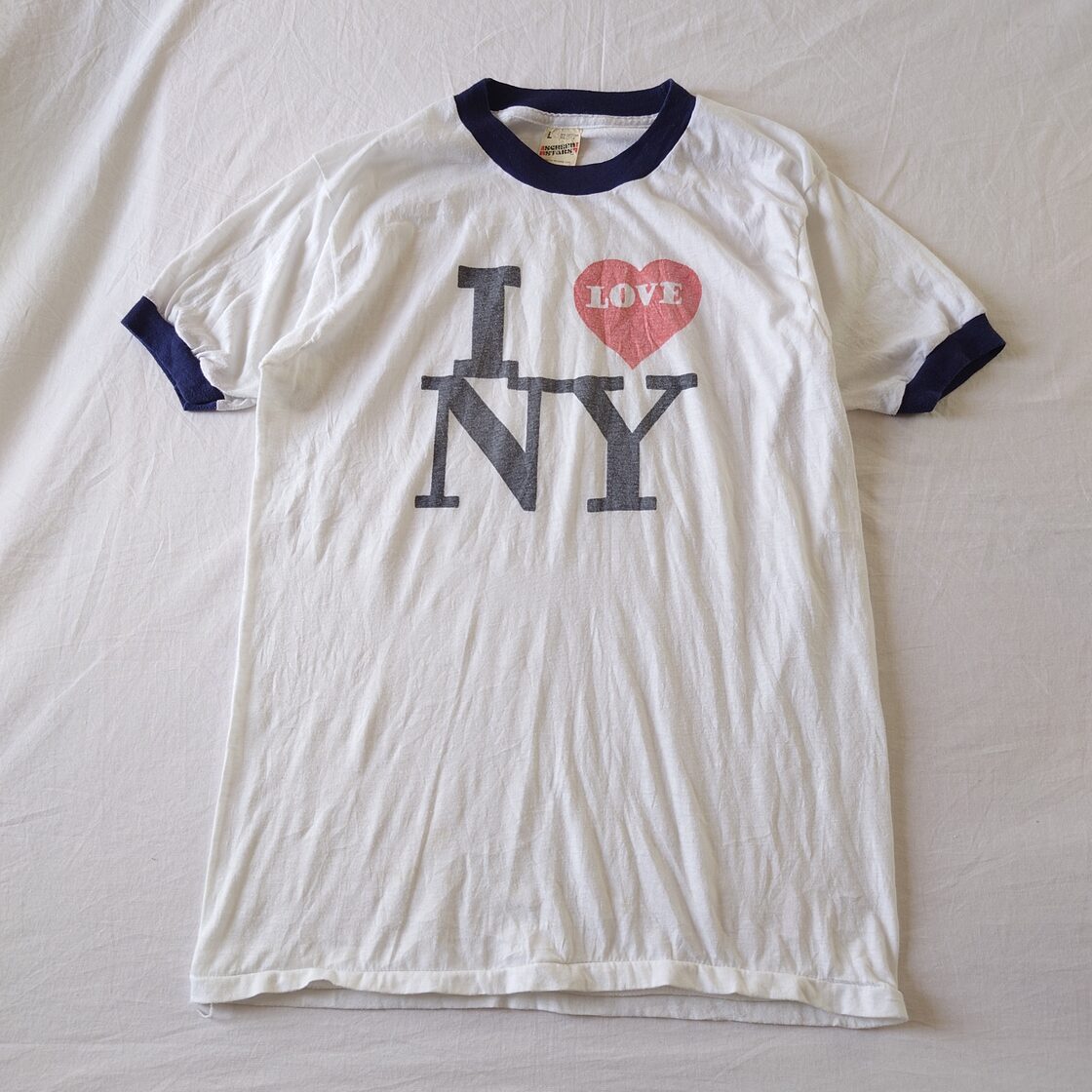 80s】スクリーンスターズ リンガーTシャツ USA製 シングルステッチ 
