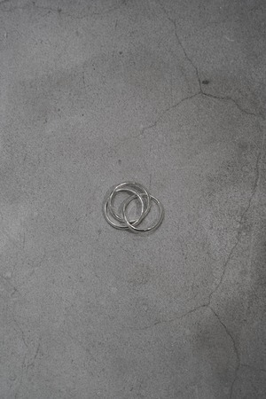 Addiction silver 925 layer 3連ring