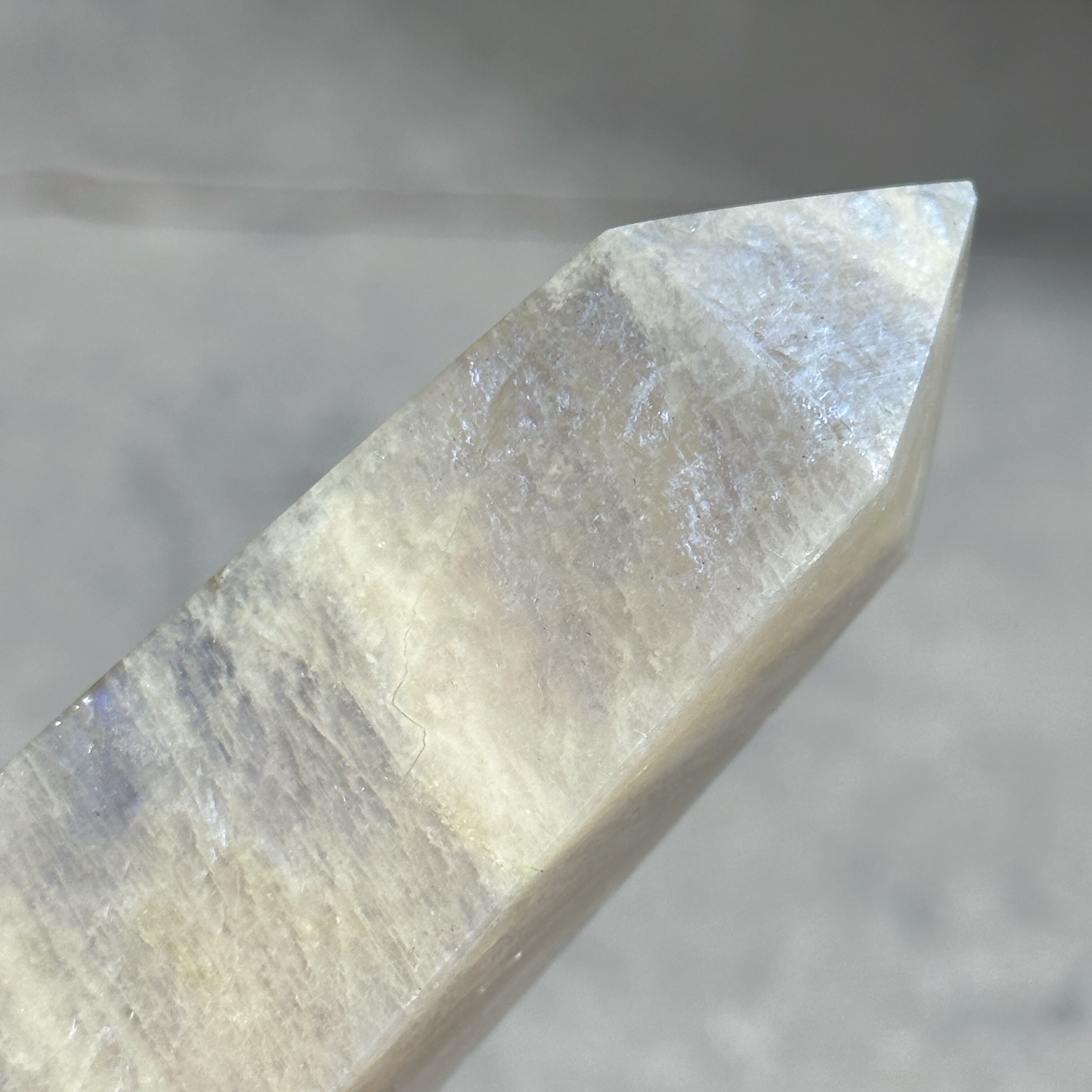 サン＆ムーンストーン タワー25◇ Sun & Moon Stone ◇ 天然石・鉱物