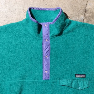 極美品 M 99年 ティール スナップT Patagonia パタゴニア フリース synchilla snap-t