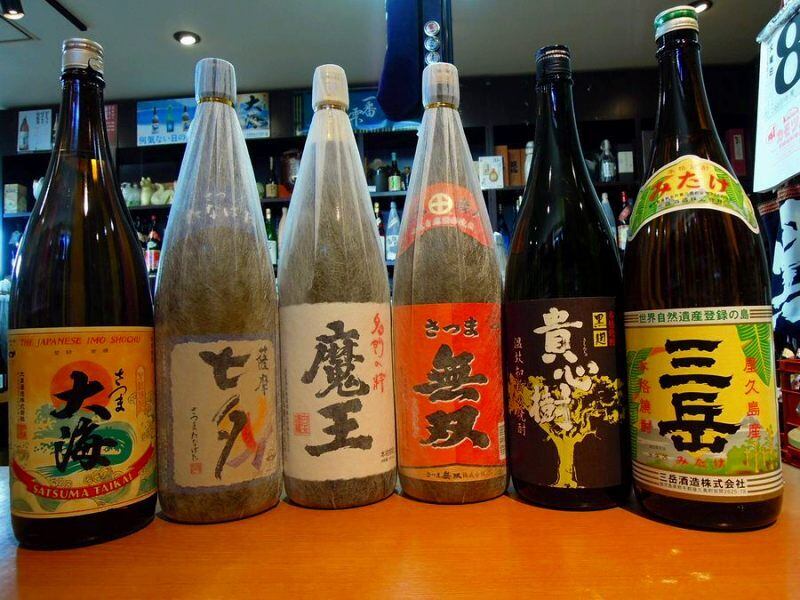 魔王720 三岳900 元老院720 他 鹿児島芋焼酎バラエティ6本セット