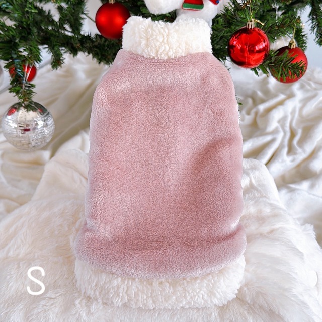 冬の妖精シリーズ：トップス（S）ピンク