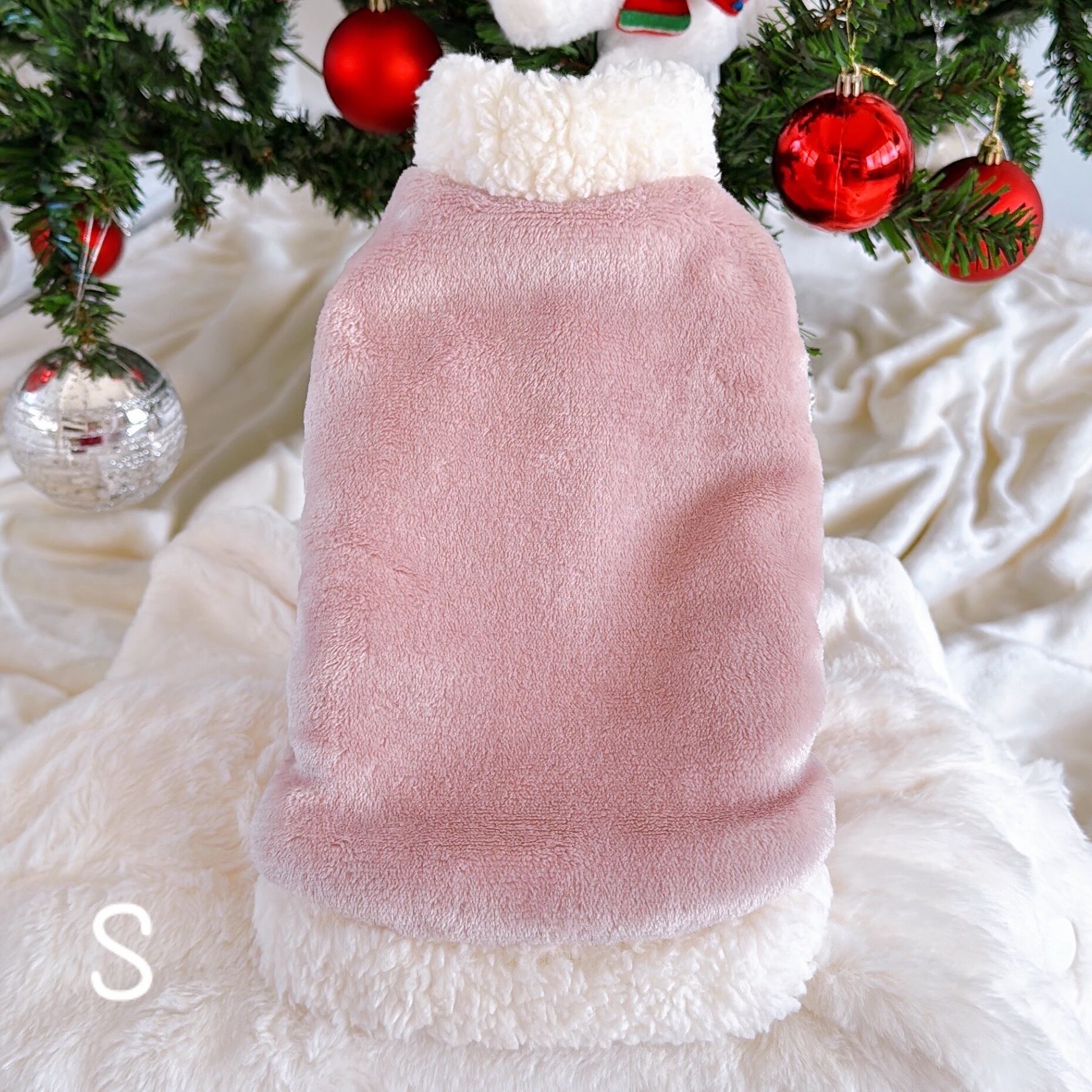 冬の妖精シリーズ:トップス(S)ピンク