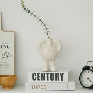 花瓶 フラワーベース 花器 アート かわいい おしゃれ 韓国 インテリア