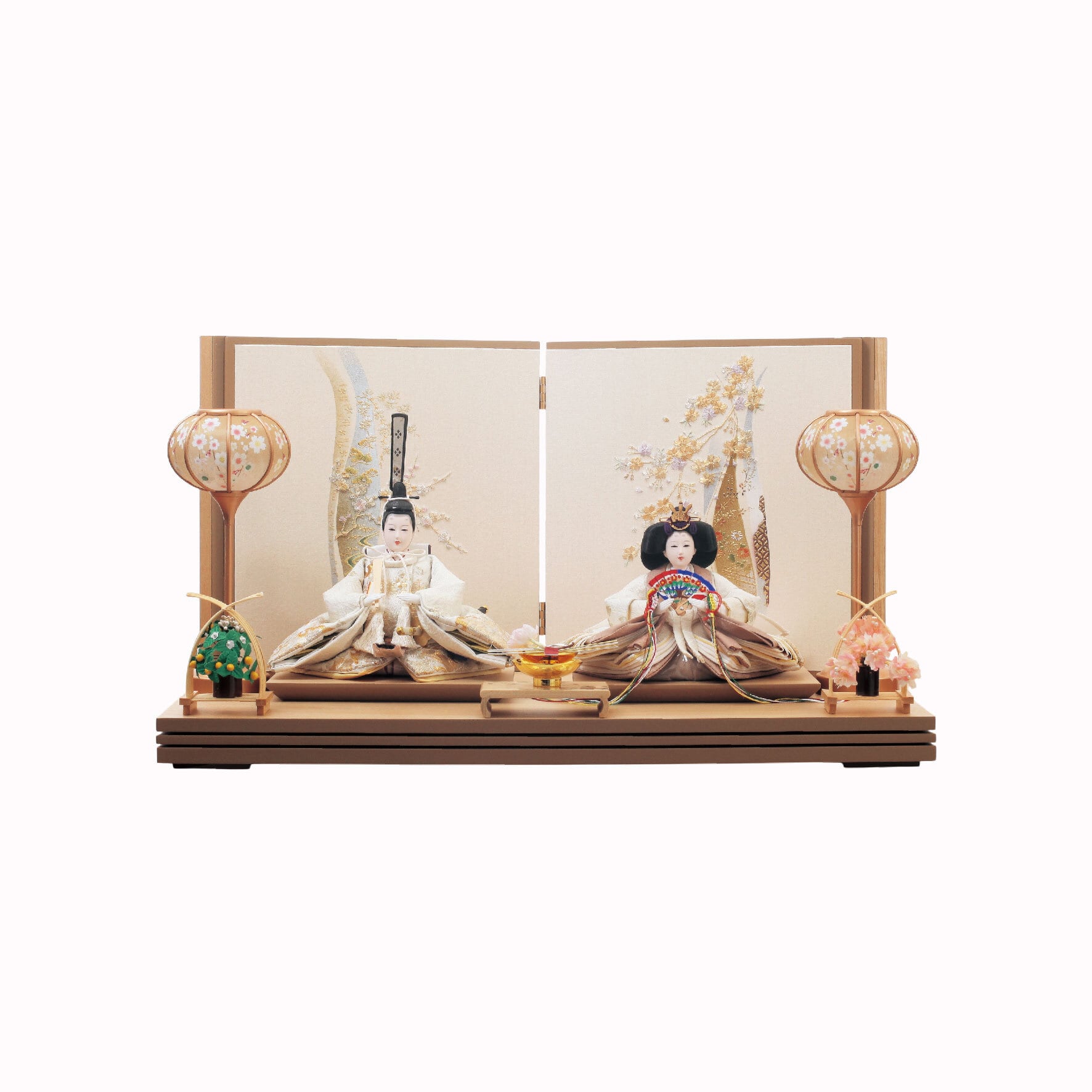 雛人形<親王飾り>月和|ひな人形