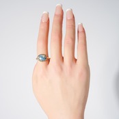 【16号】K2アズライト リング