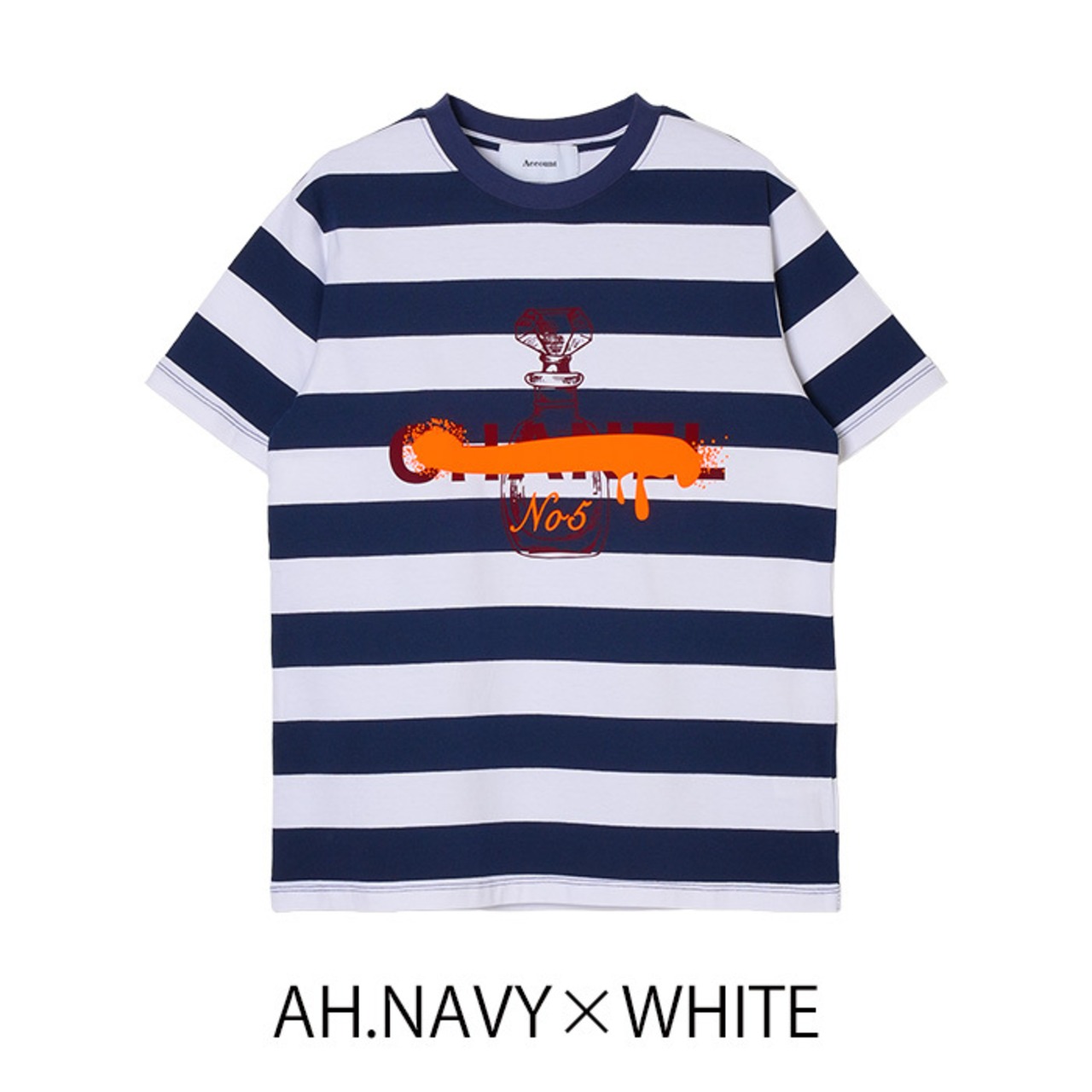 ミカーレミカーレ MICALLEMICALLE 22-4253T_CL PERFUME BORDER T-SHIRT