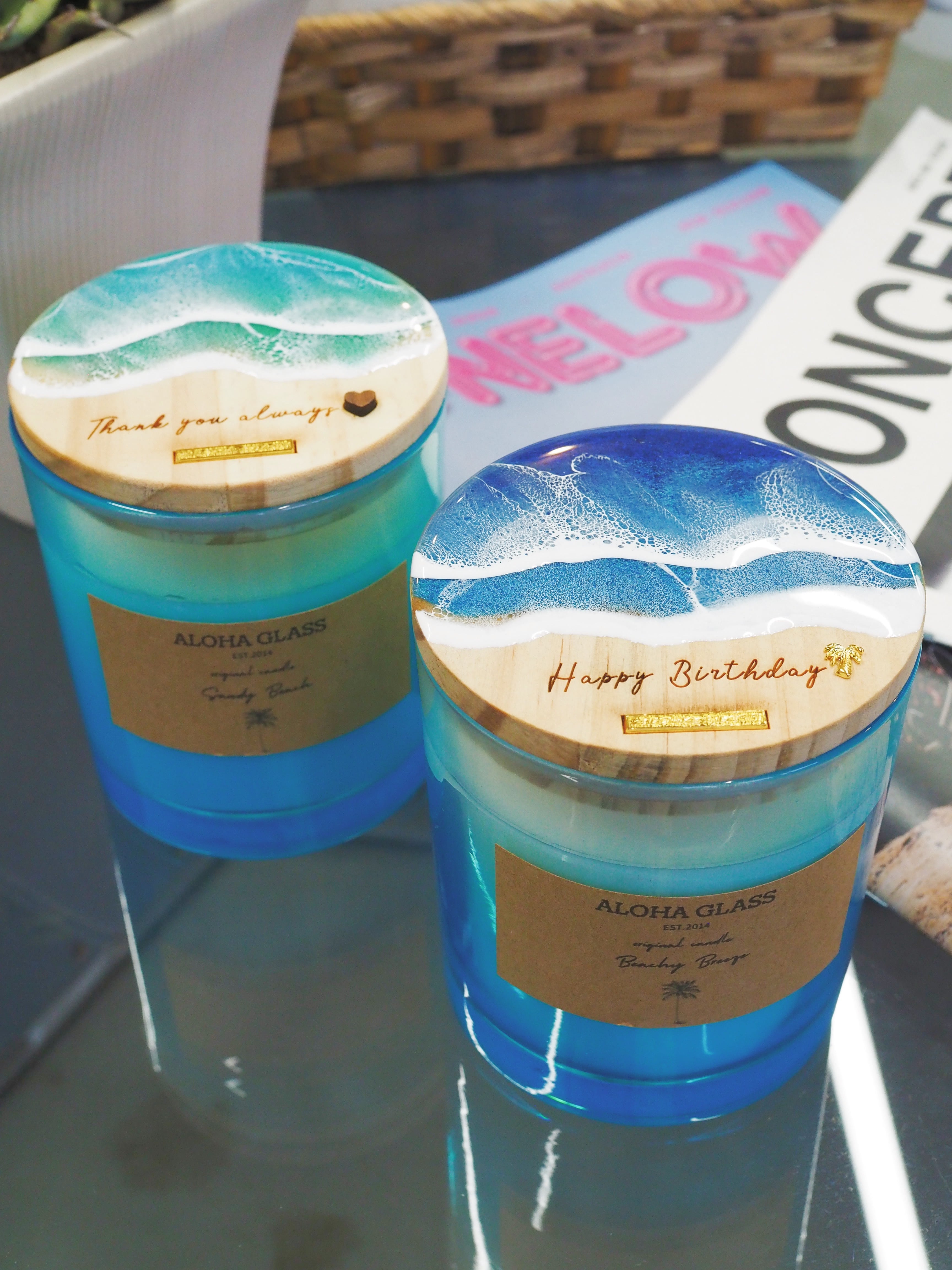 Original candle(beach trip) | ALOHA GLASS