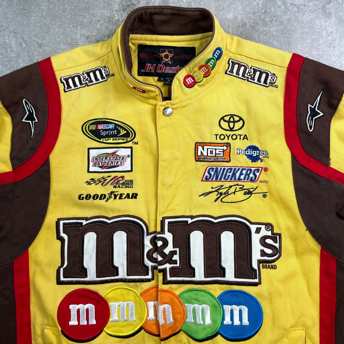 M&M's レーシングジャケット　刺繍　Mサイズ M&M's レーシングジャケット 刺繍 Mサイズ