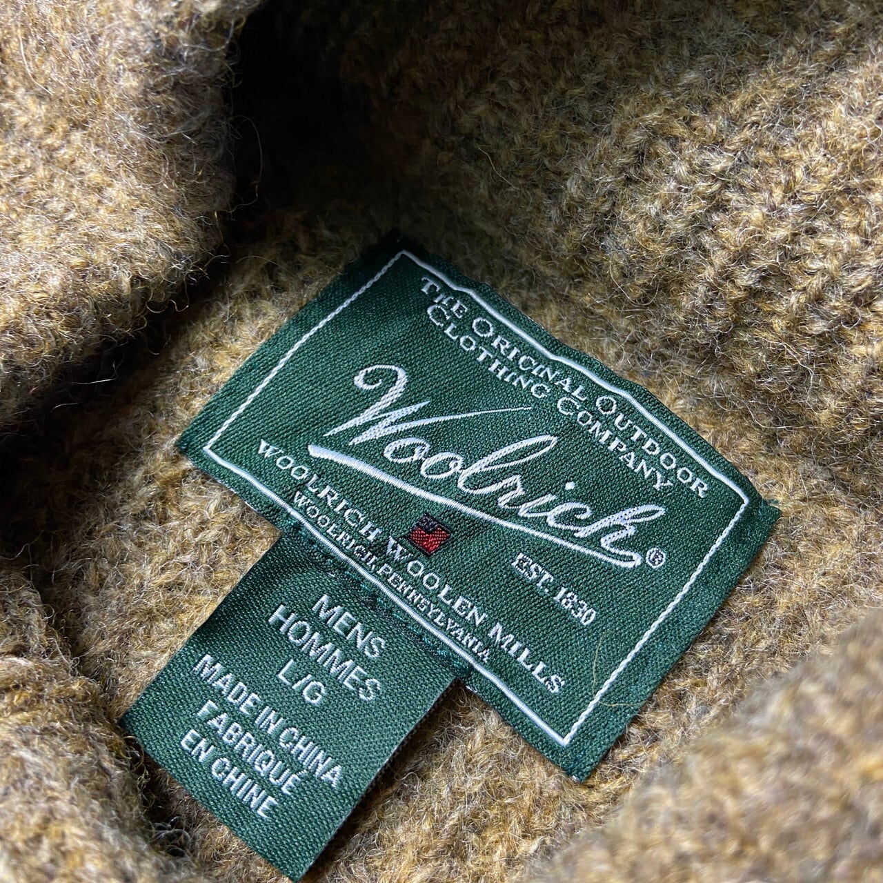 ウールリッチ WOOLRICH ハーフボタンセーター メンズXL /eaa365015