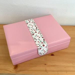 フラワージュエリーボックス Lサイズ ピンク