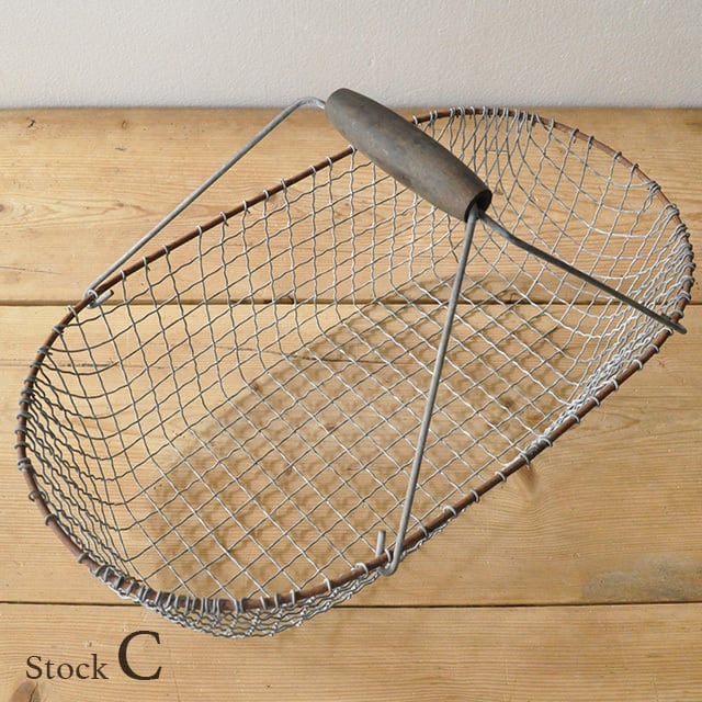 Vintage Wire Basket【C】 / ヴィンテージ ワイヤー バスケット / 1911