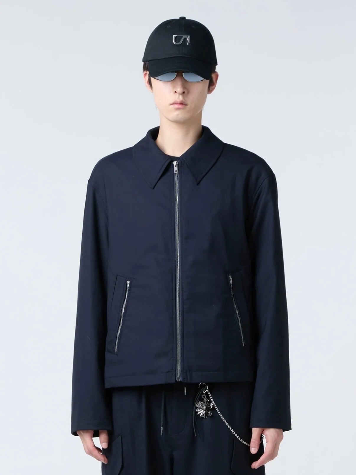 SHOOP | EVERYDAY ZIPPER JACKET | DARK NAVY | HOWDAY