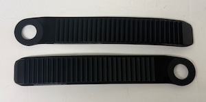 TS-22・new TOOTH STRAP TOE MULTIENTRY black 樹脂ベース用 (1ペア販売)