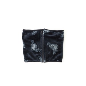 gym master ジムマスター ハッピーペイントボアリバーシブルネックウォーマー G621752 メンズ レディース 防寒 フリース ネックウォーマー 黒 秋 冬 秋冬