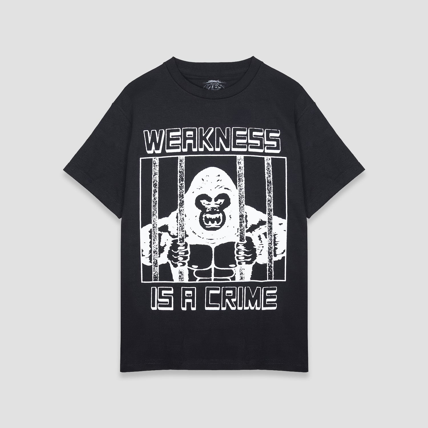 L.I.E.S. RECORDS x LQQK STUDIO 25AW WEAKNESS S/S TEE (BLACK)