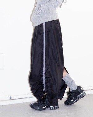 2000s striped utility skirt