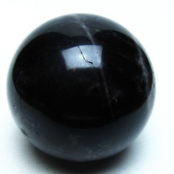 モリオン 黒水晶 丸玉 61mm 一点物 151-9513