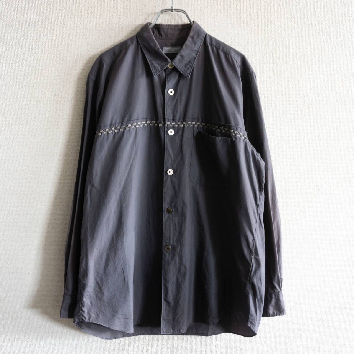 40S～】【USMC ウールギャバジンシャツ】 40年代 ヴィンテージ マチ