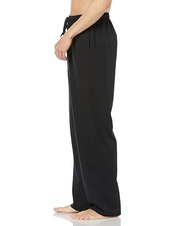 パジャマ ボトムス ニット コットン メンズ ブラック M