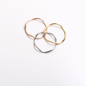 316L wavy ring