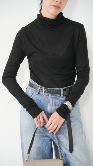 Turtle knit(Black)