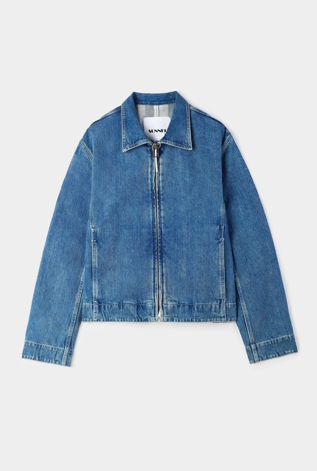 『SUNNEI』DENIM BOMBER / light washed