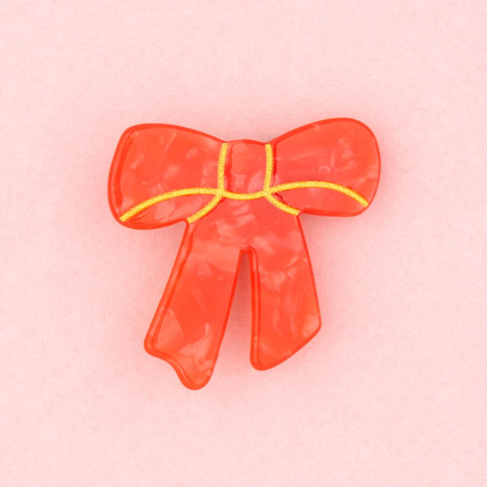Last1!【Coucou Suzette】RIBBON HAIR CLIP