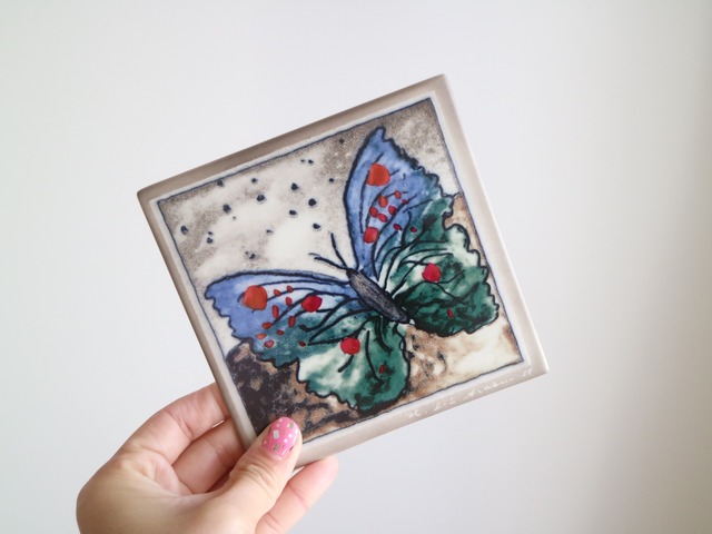 ARABIA  / Helja ヘルヤ / ウォールプレート Perhonen No.6271-A