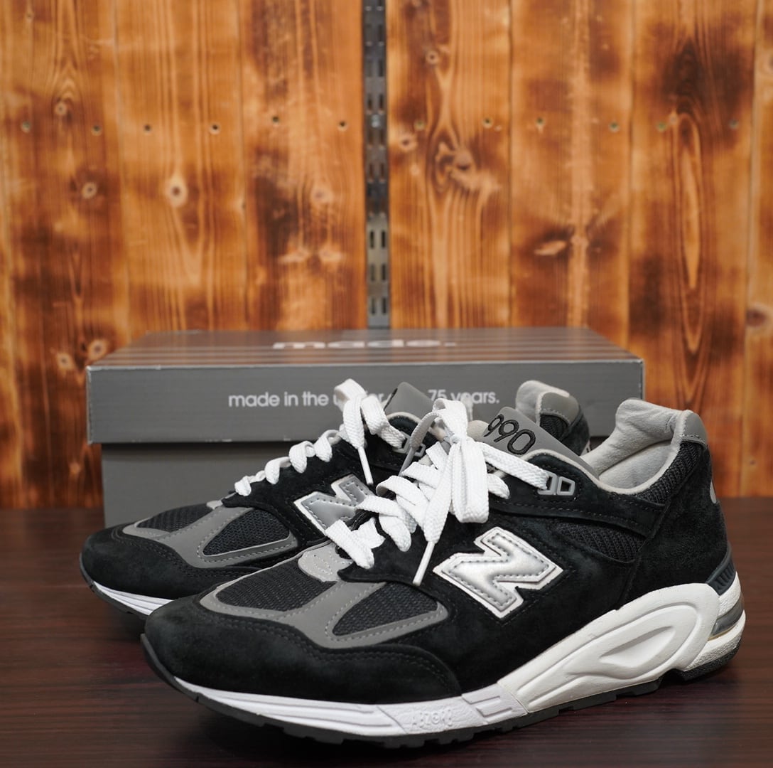 new balance M990BL2 ニューバランス 黒 us8D 26cm ブラック