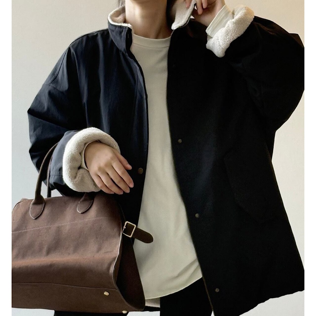 あったか裏ボア付きライトコート ◆2col YH9868