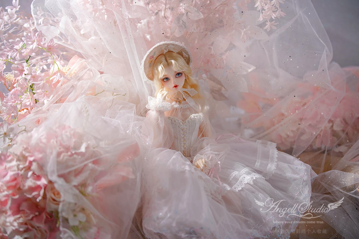 即納ドール】Angell Studio◇ AS1/3女の子 涵（本体➕「夏の雲」メイク