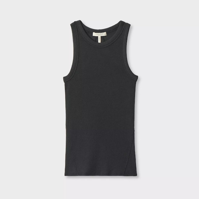 rag&bone THE ESSENTIAL RIB MUSCLE TANK BLACK rag&bone THE ESSENTIAL RIB MUSCLE TANK BLACK