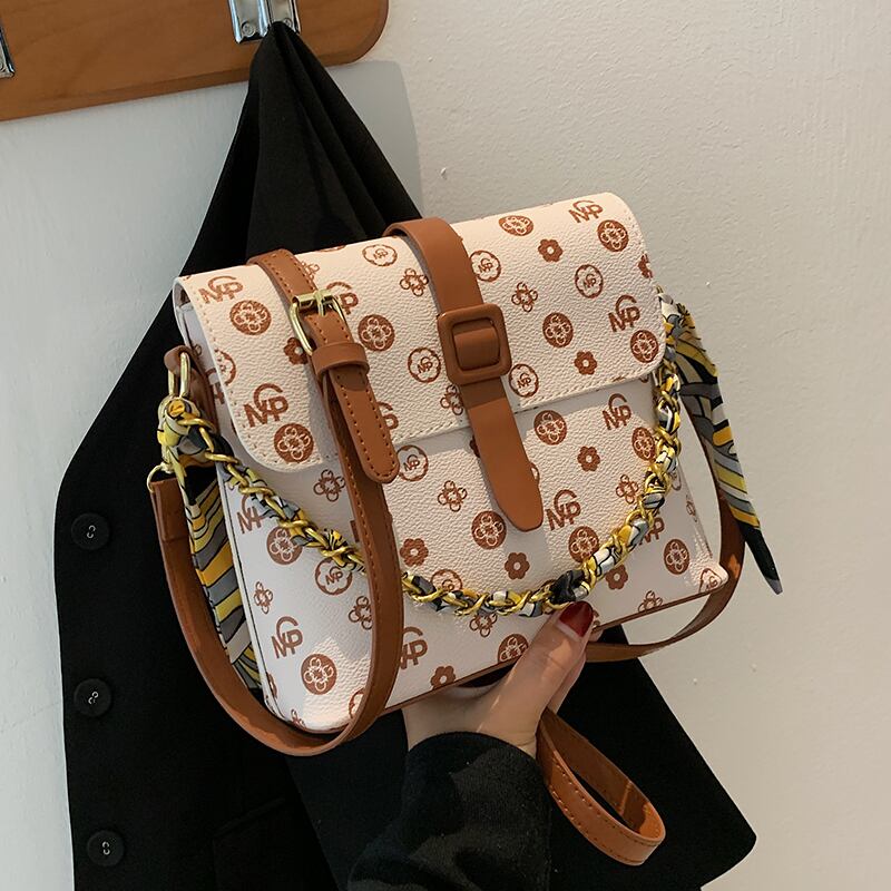 サマーオータムウィンタースカーフ チェーン 夏物 秋物 冬物 シルク メッセンジャーバッグ Tiancai_Wing_Bag85183662892