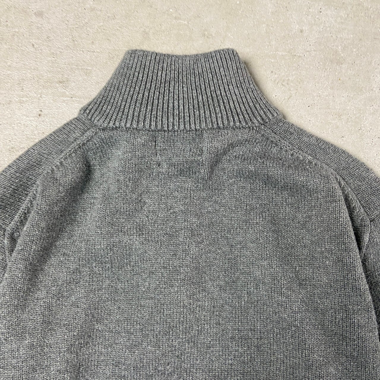 Polo Ralph Lauren ポロラルフローレン ハーフジップニット コットン 