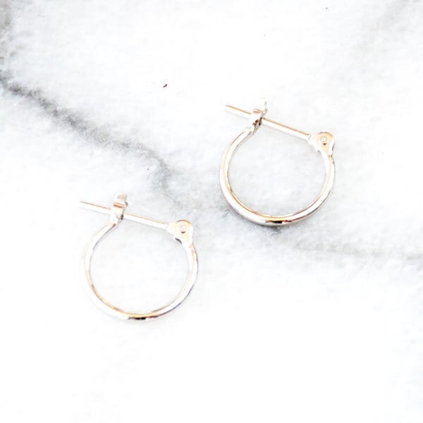 Pt900 フープピアス　10ミリ プラチナ900 フープ ピアス Pt900 直径10mm BX017BS | kyfactory