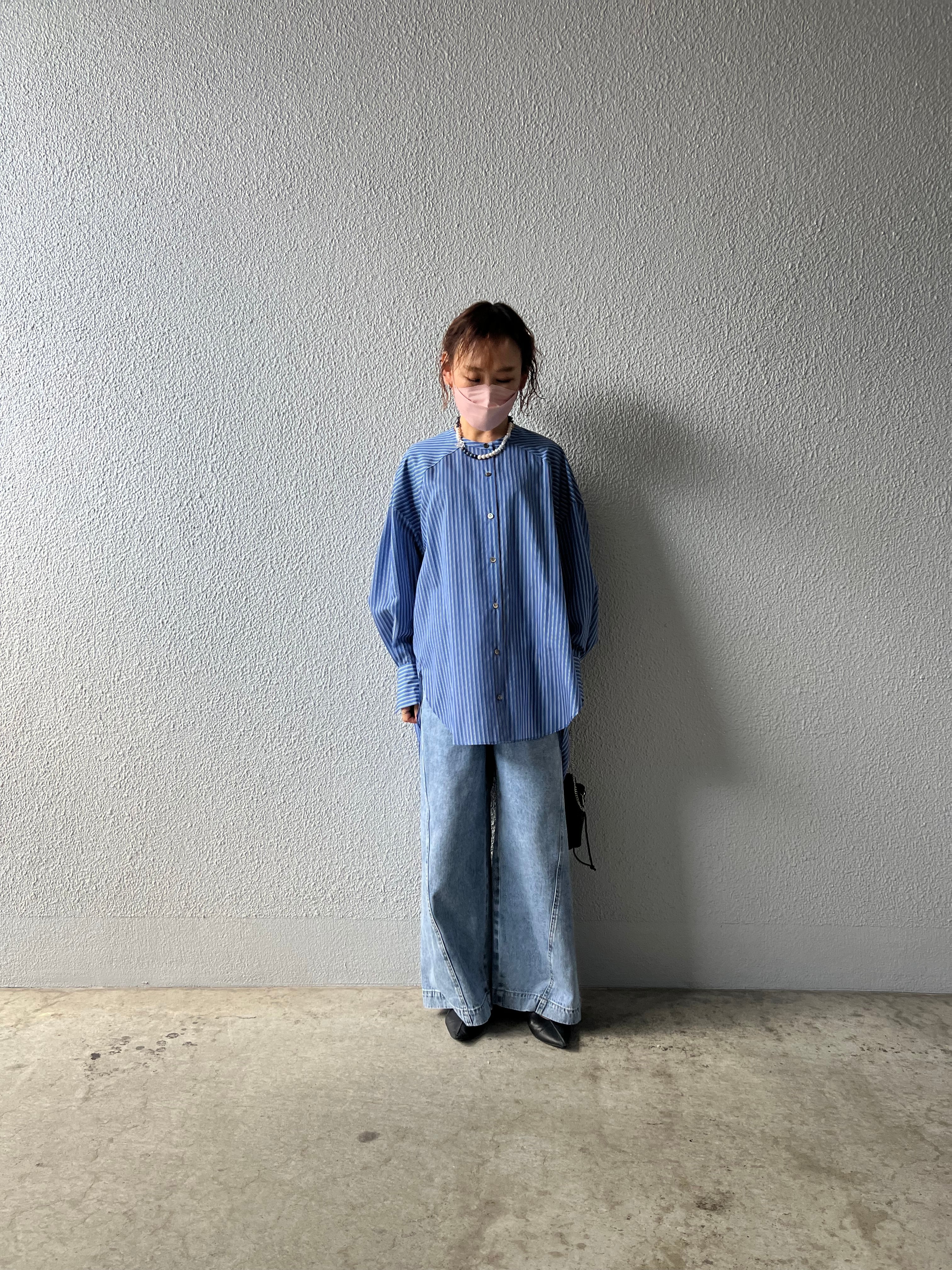 【PASSIONE】イージーワイドデニムパンツ　616617